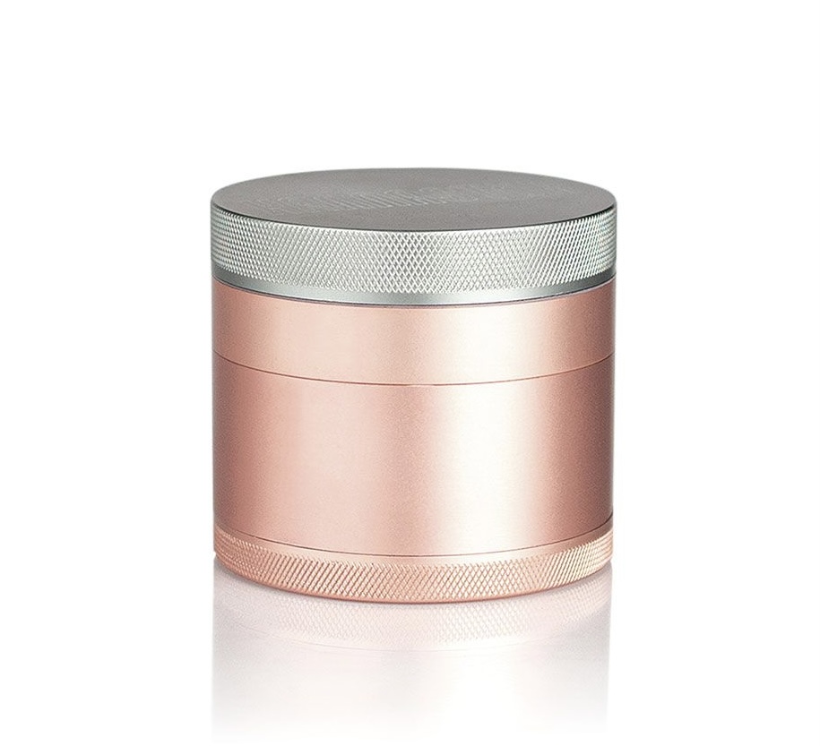 4pc 4pc Solid Body Grinder *Rose Gold* 2.5 inch
