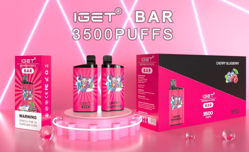 Vaporizers Direct iGET® BAR – Cherry Blueberry (10PCs)