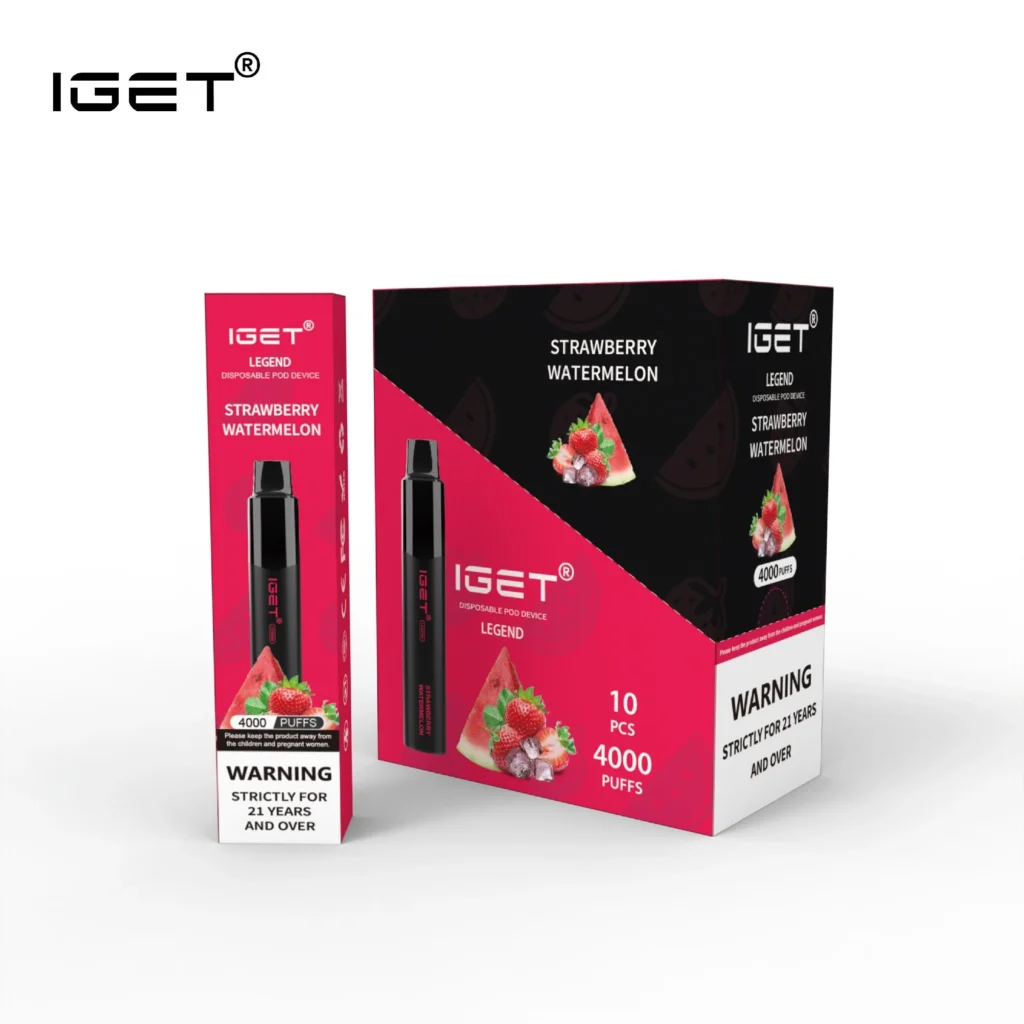 Vaporizers Direct iGET® LEGEND – Strawberry Watermelon (10PCs)