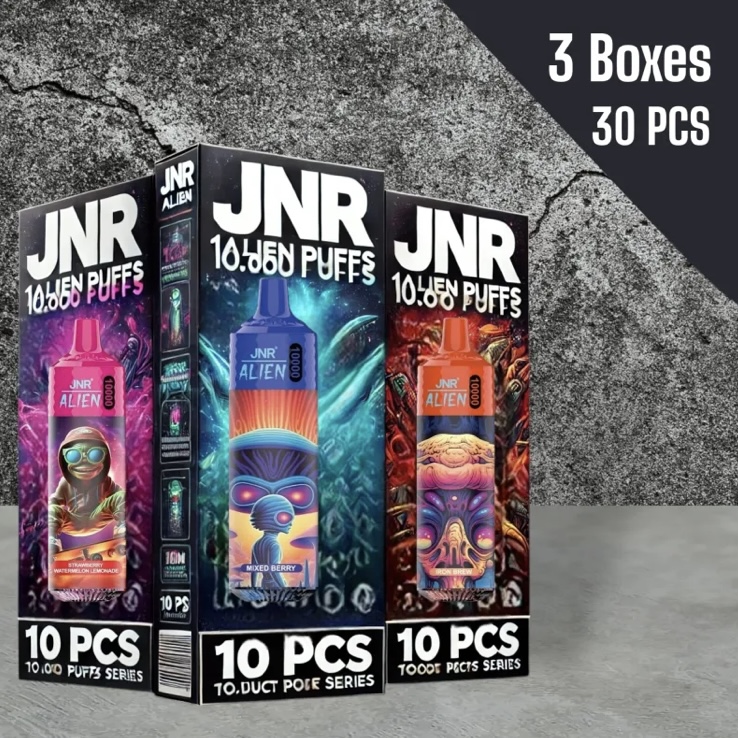 Vaporizers Direct Jnr Alien 10000 puffs - 30 pack vape wholesale