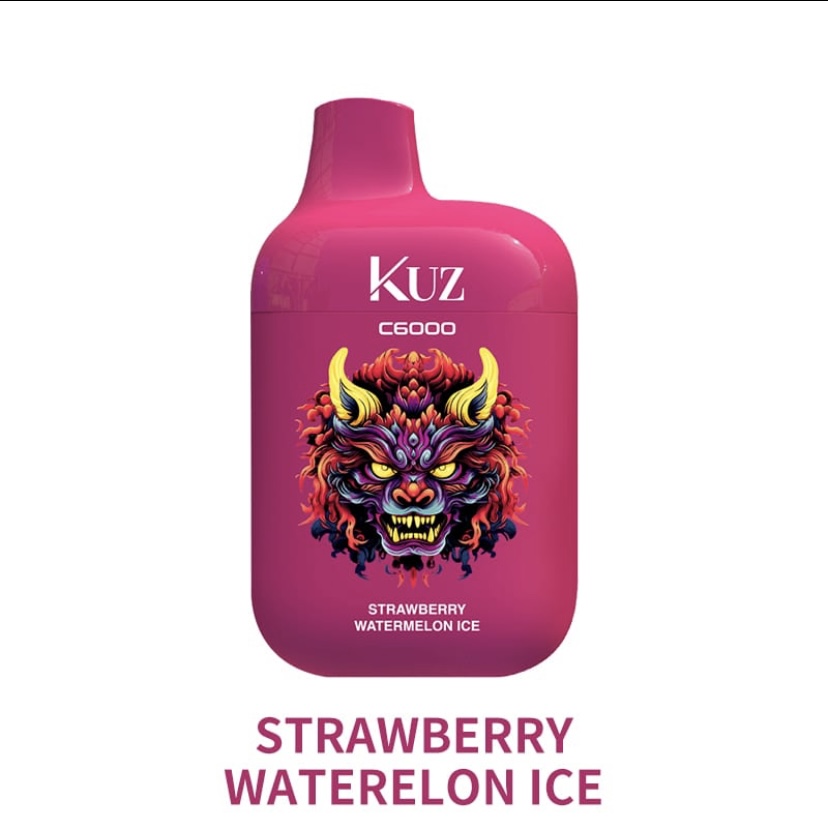 KUZ KUZ C6000 PUFFS – STRAWBERRY WATERELON ICE
