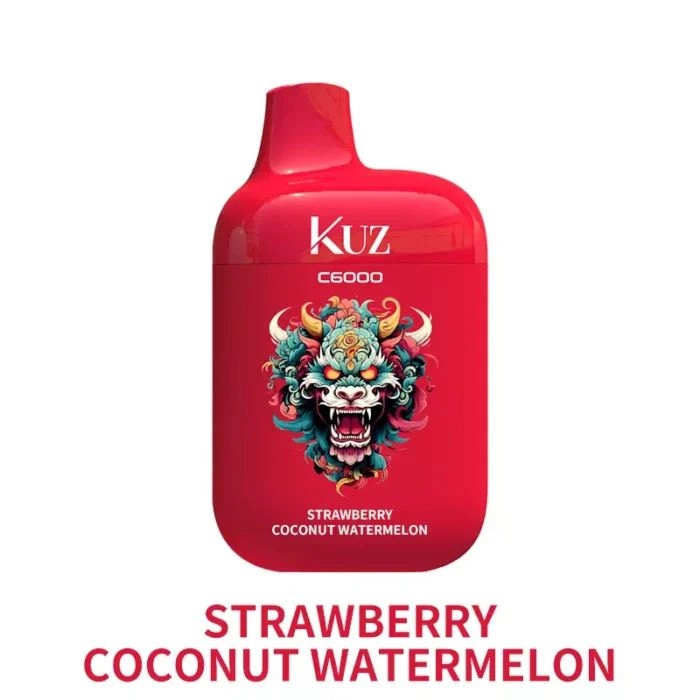 KUZ KUZ C6000 PUFFS – STRAWBERRY COCONUT WATERMELON