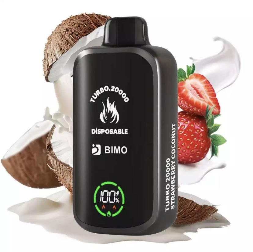 BIMO BIMO Turbo 20000 Puffs – Strawberry Coconut