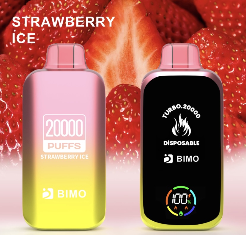 BIMO BIMO Turbo 20000 Puffs – Strawberry Ice