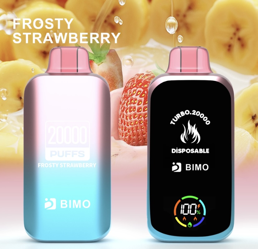 BIMO BIMO Turbo 20000 Puffs – Frosty Strawberry