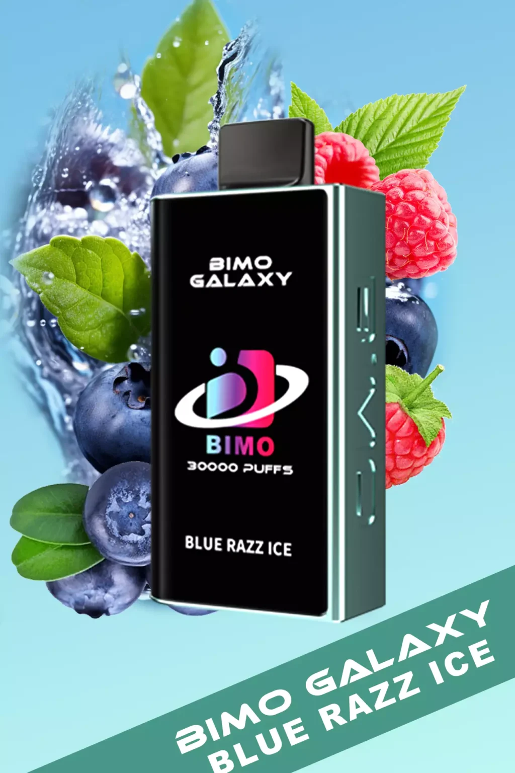 BIMO BIMO Galaxy 30000 Puffs – Blue Razz Ice