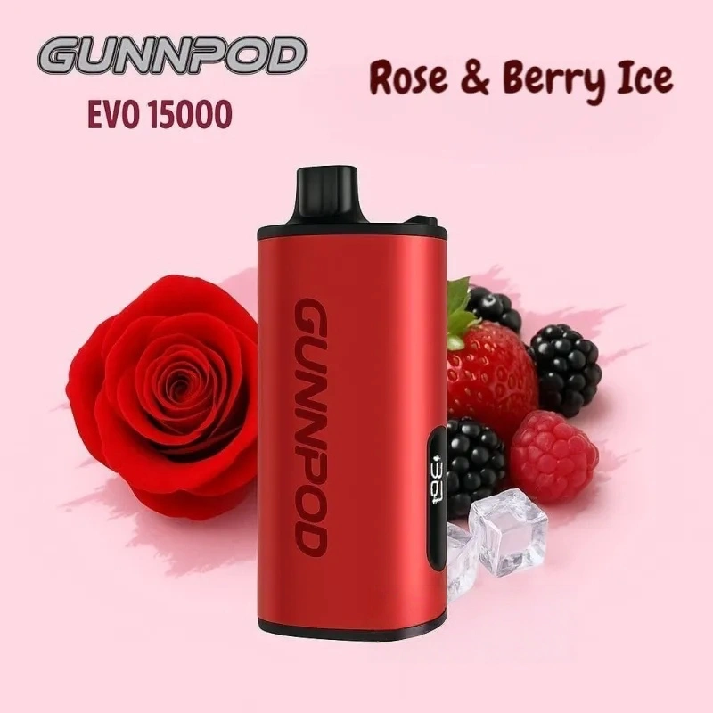 Gunnpod Gunnpod EVO 15k Rose Berry Ice   (10 Pack)
