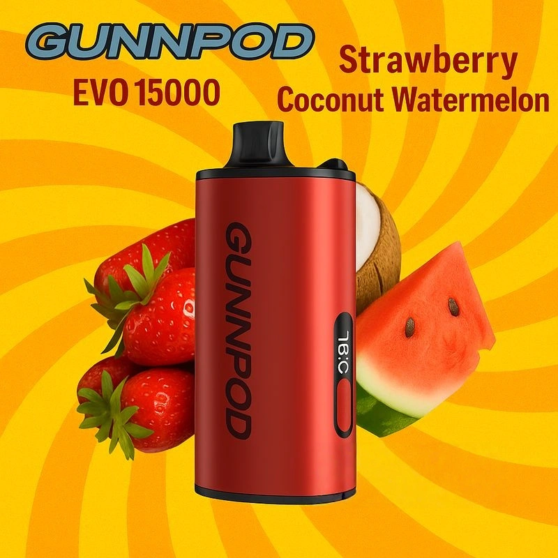 Gunnpod Gunnpod EVO Strawberry Coconut Watermelon 15K