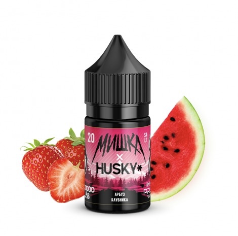 Mishka Mishka X Husky Salt Watermelon Strawberry 30 ml