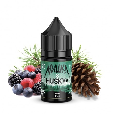 Mishka Mishka X Husky Salt Boshki Berries 30 ml
