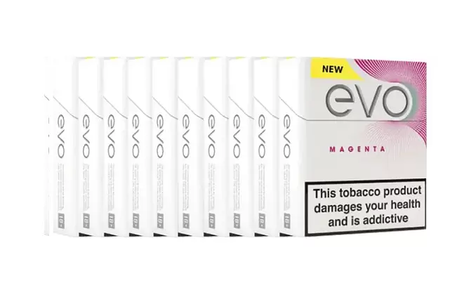 Ploom Ploom EVO Tobacco Sticks Magenta x 10 (Carton) (200 Sticks)