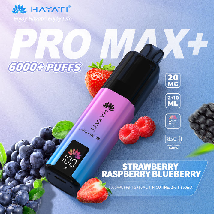Hayati Hayati Pro Max Plus Strawberry Raspberry Blueberry