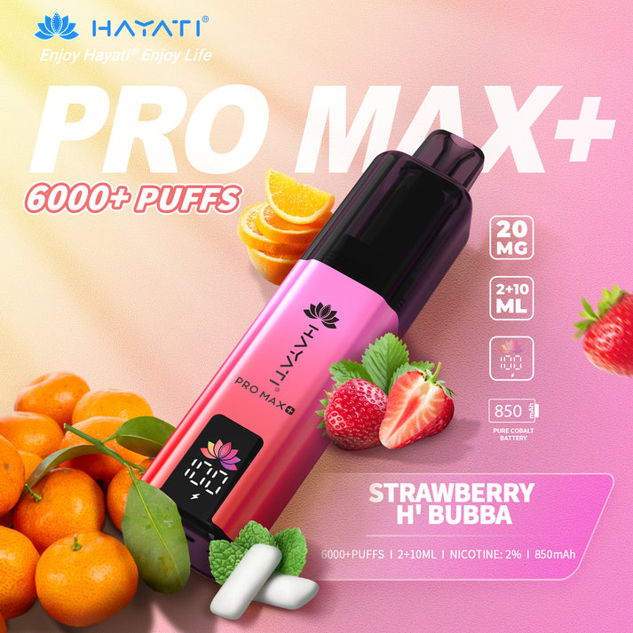 Hayati Hayati Pro Max Plus Strawberry H’ Bubba