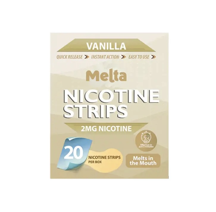 Melta Melta Nicotine Strips - Vanilla