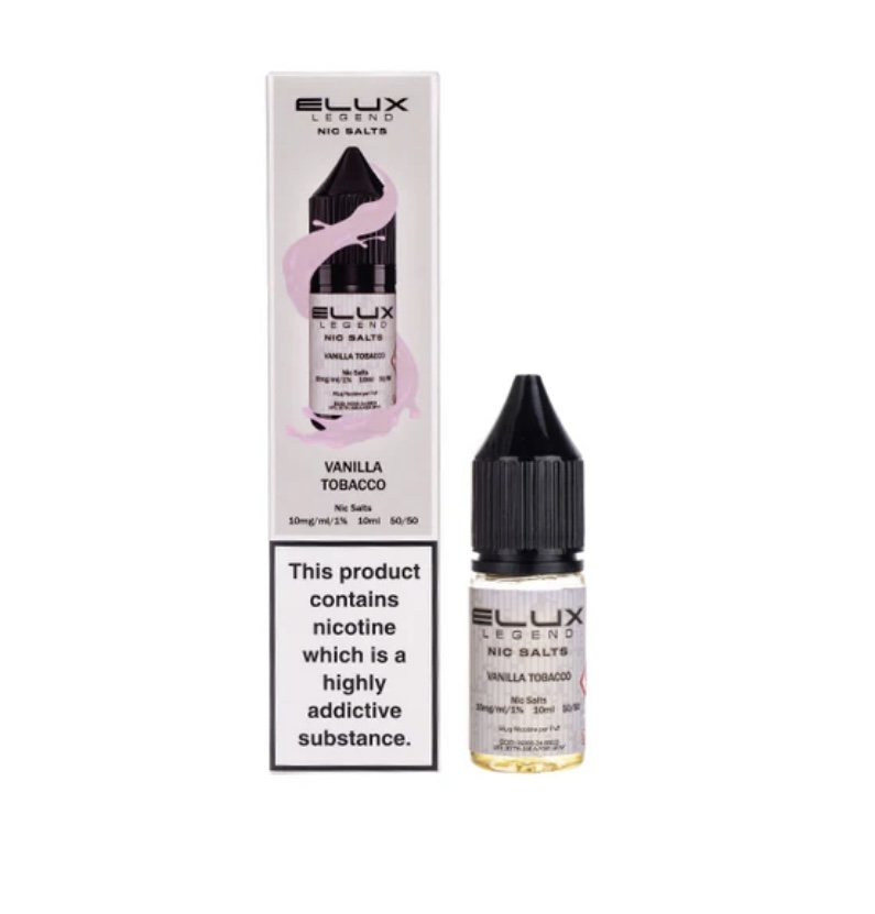 Vanilla Vanilla Tobacco Nic Salt E-Liquid by Elux Legend