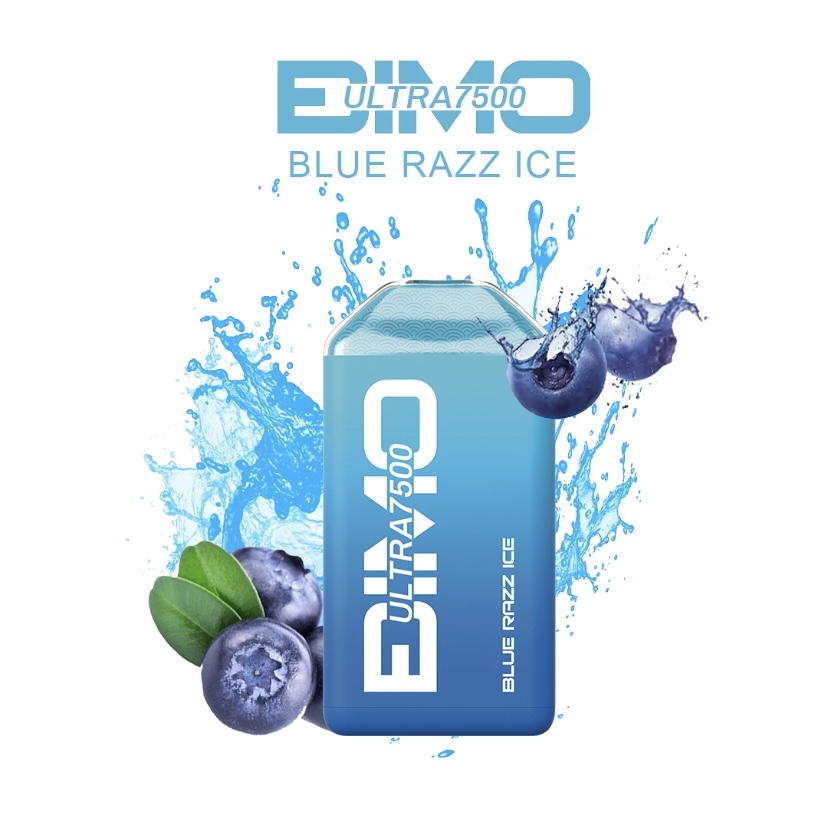 BIMO BIMO Ultra 7500 Puffs – Blue razz ice