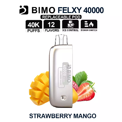 BIMO BIMO Felxy 40000 Pod – Strawberry Mango