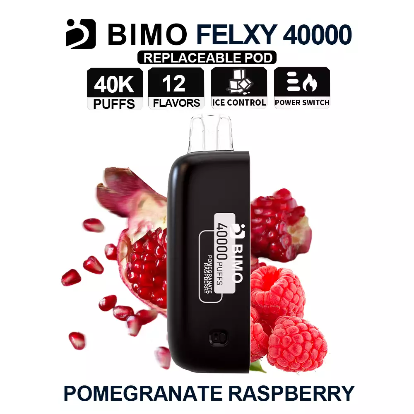 BIMO BIMO Felxy 40000 Pod – Pomegranate Raspberry
