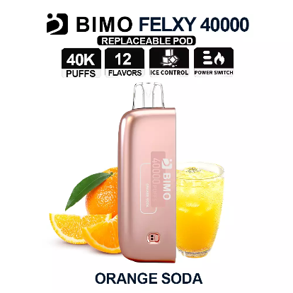 BIMO BIMO Felxy 40000 Pod – Orange Soda