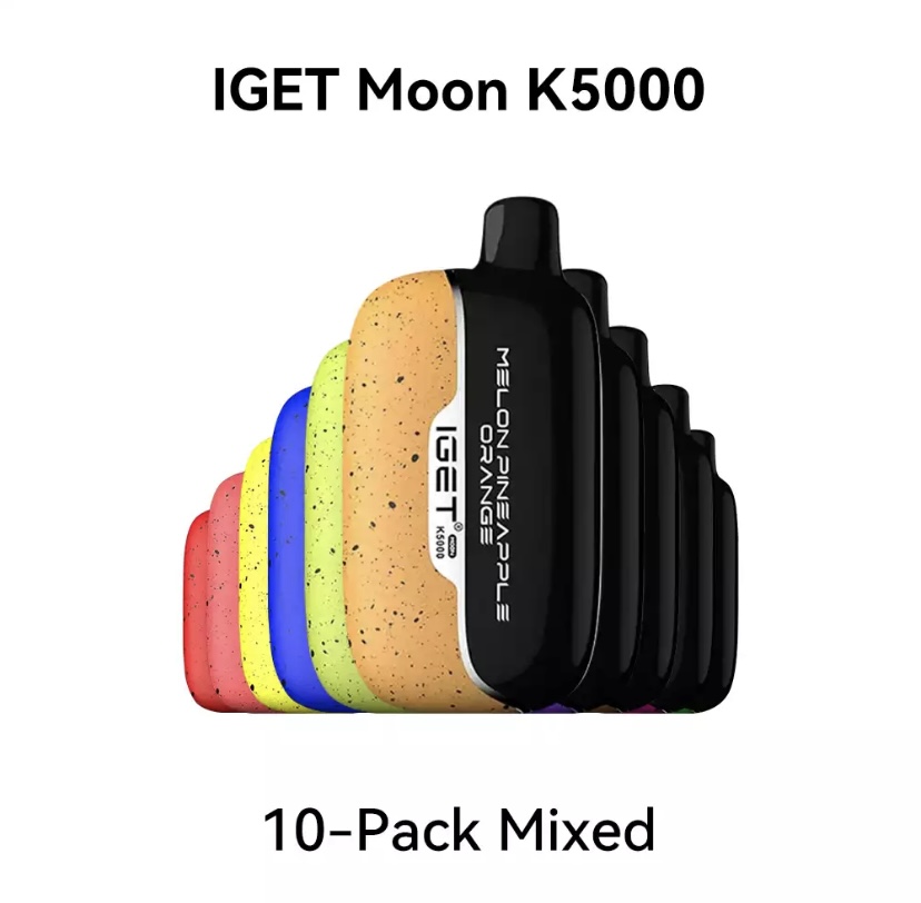 Vaporizers Direct IGET Moon K5000 Hot 10 Pack