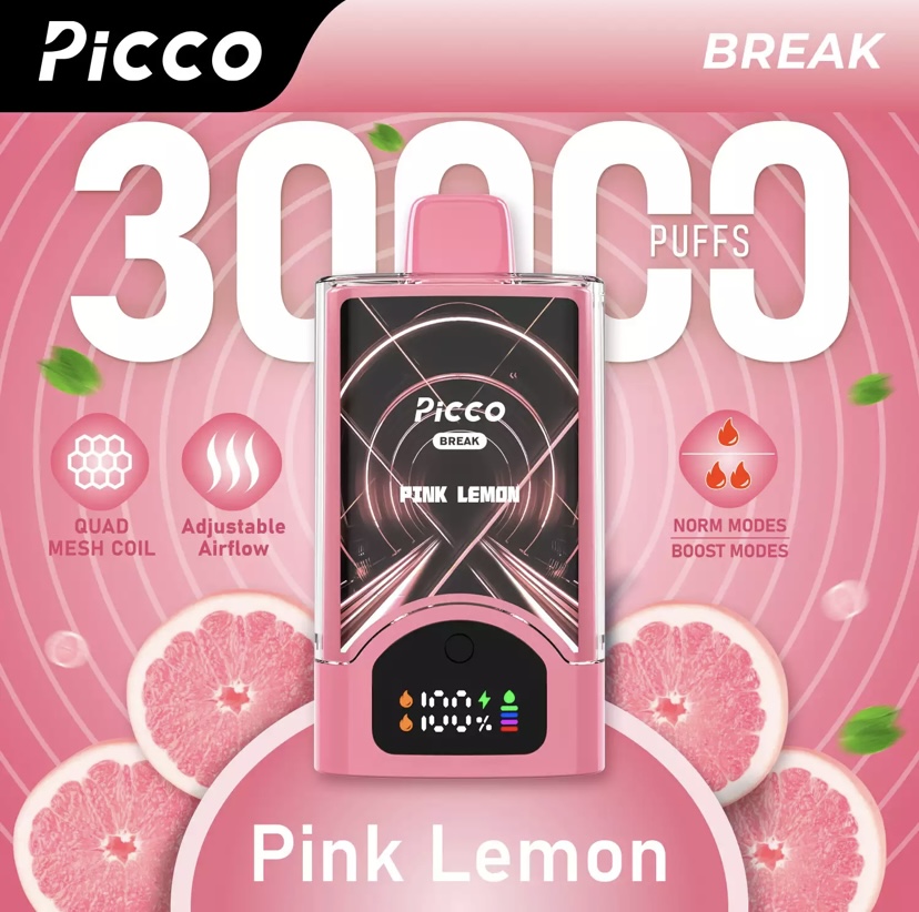 Picco Picco Break 30000 Puffs – Pink Lemon