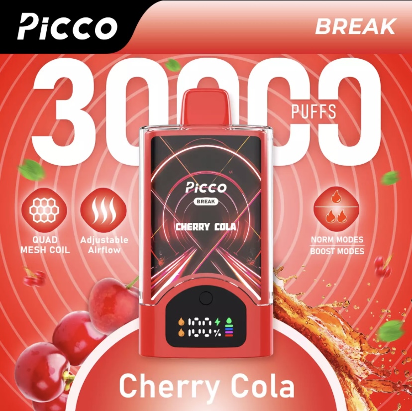 Picco Picco Break 30000 Puffs – Cherry Cola