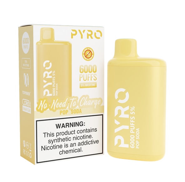 PYRO PYRO 6000 PUFF POP SODA