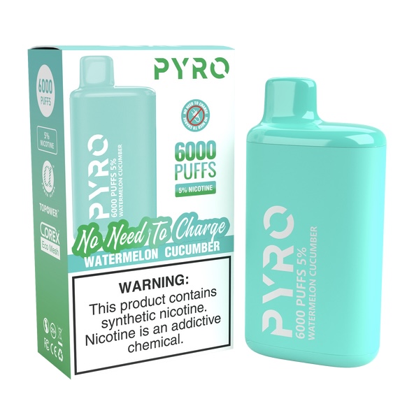 PYRO PYRO 6000 PUFF Watermelon Cucumber