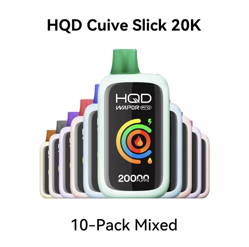 HQD HQD Cuive Slick 20000 Hot 10 Pack
