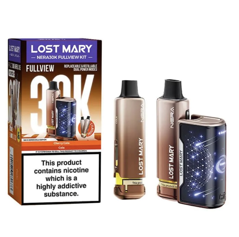 Lost Lost Mary NERA30K Prefilled Vape Kit Stargazer Cola Edition