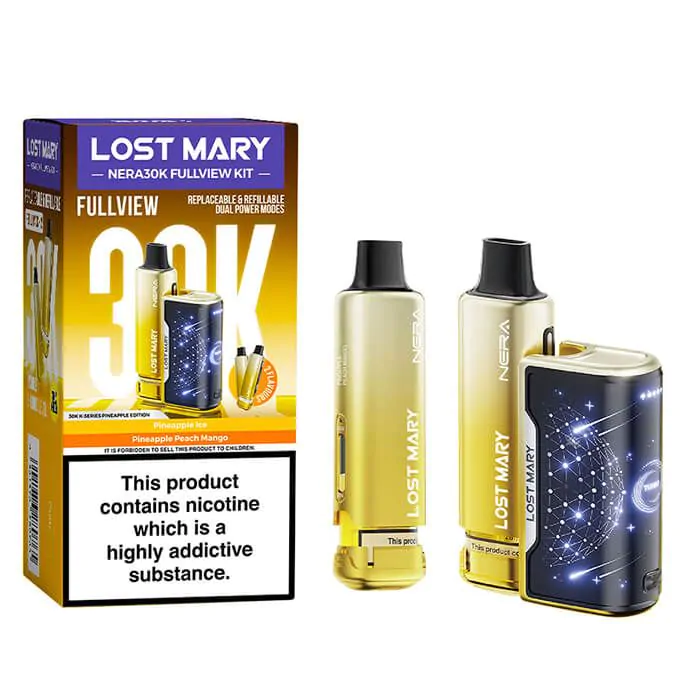 Lost Lost Mary Nera 30K Prefilled Vape Kit-Pineapple Edition