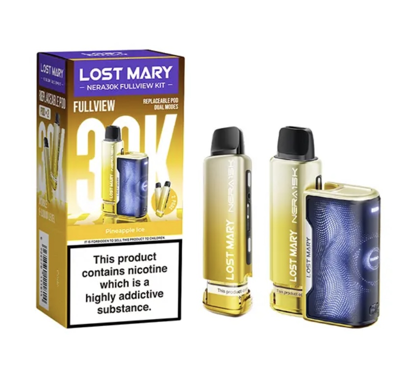 Lost Lost Mary NERA30K Prefilled Pod Kit-Pineapple Ice