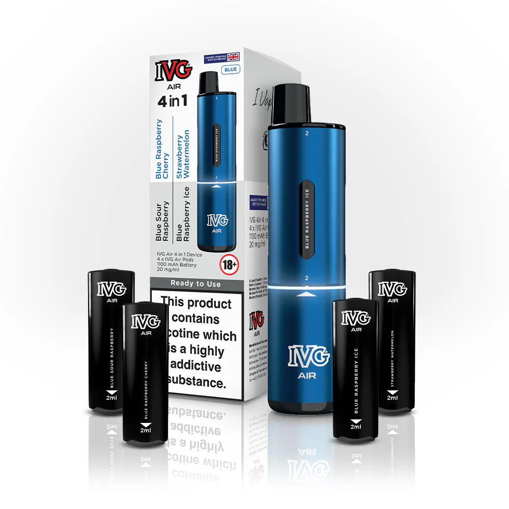 IVG IVG AIR 4 IN 1 BLUE STARTER KIT