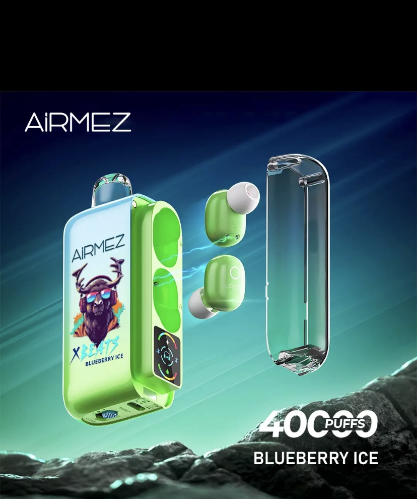 Airmez Airmez Xbeats 40000 Puffs – Blueberry Ice