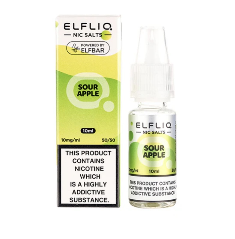 Sour Sour Apple Nic Salt E-Liquid by Elf Bar ELFLIQ