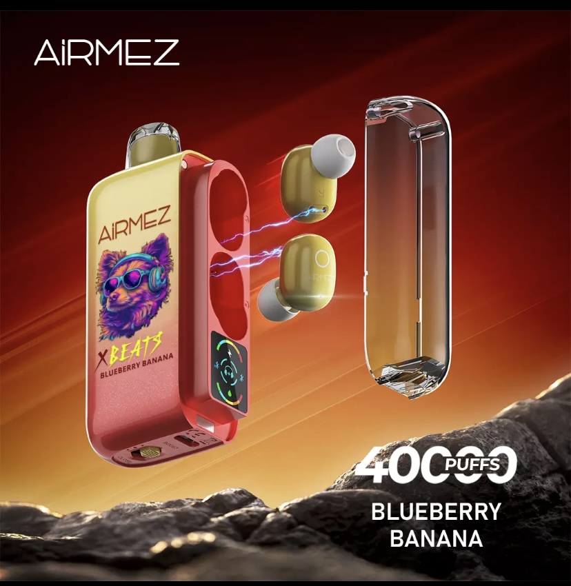 Airmez Airmez Xbeats 40000 Puffs – Blueberry Banana