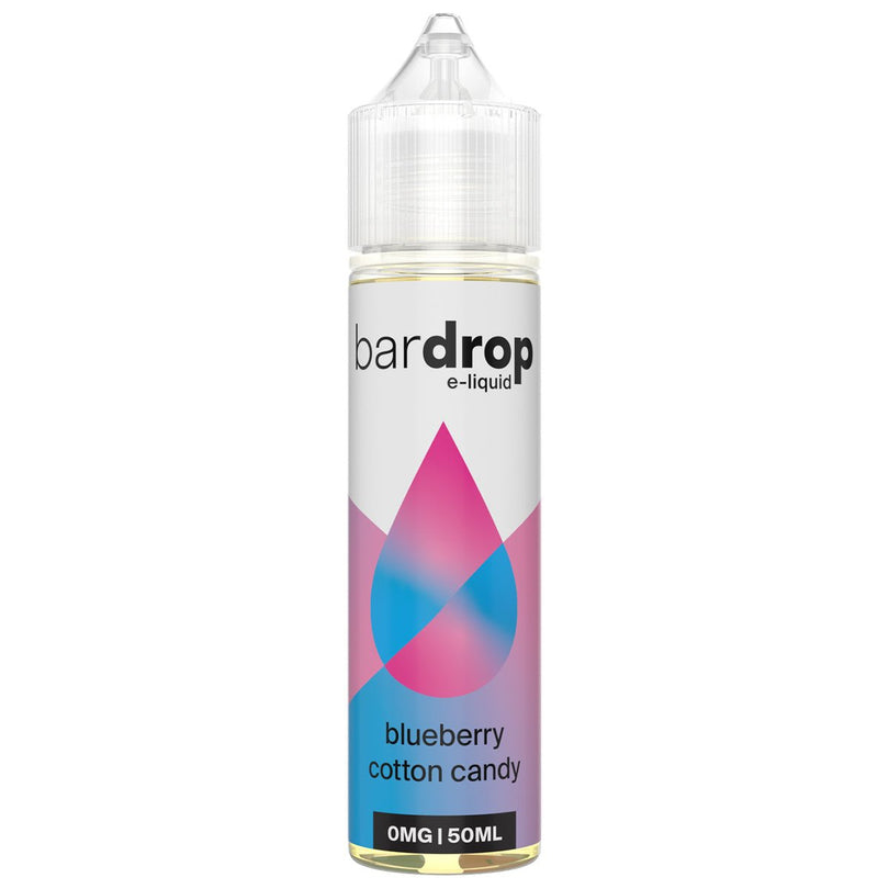 Blueberry Blueberry Cotton Candy 50ml Shortfill By Bar Drop Shortfills