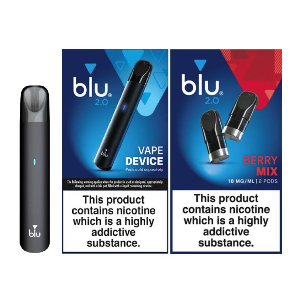 Blu Blu 2.0 Berry Mix Starter Bundle